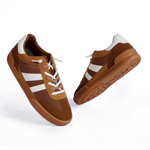 Fashion Sneakers for Women Tennis Breathable Close Toe Lace up Womens Sneakers 5