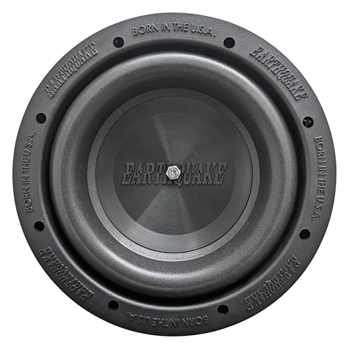Earthquake SLAPS-M8v3 8-Inch Mass Tuned Passive Bass Radiator for Home and Mobile Audio Subwoofer Enclosures