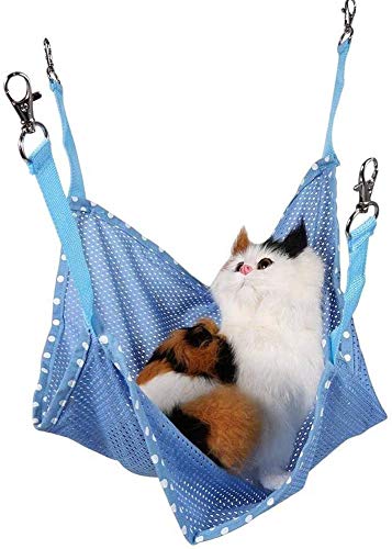 Rede de gato Winnsty de malha respirável para o verão, rede para animais de estimação, berço de rede