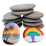 SIZE & COLOR - AS the picture show . 10PCS Extra Large size , about 4.0"-5.0" in length .This product is a craft supply, not a toy. Not intended for children under 14 years. SMOOTH & FLAT ROCKS - Hand-selected for rocks ,flat smooth surfaces. Natural...
