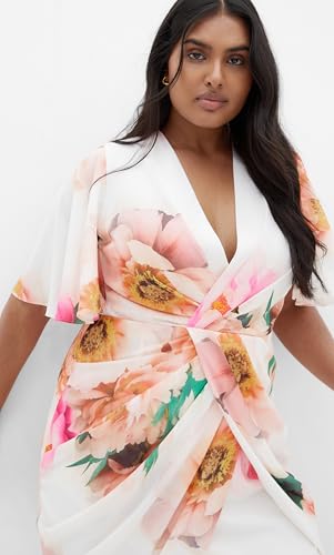 City Chic Women's Dress-Braelynn Print Maxi4