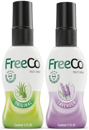 Freeco Bloqueador Anti-Olor WC (Before-you-go) | Pack Doble Surti...