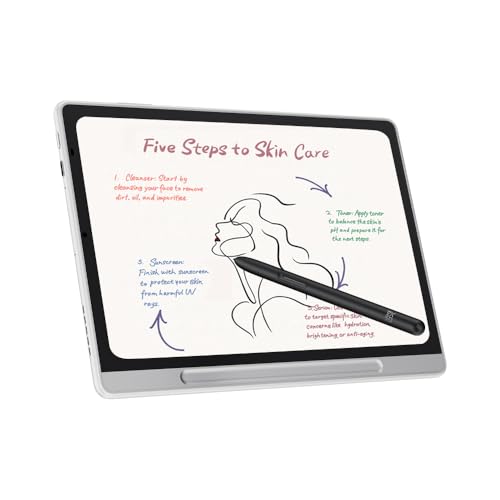 XPPen Magic Note Pad, 10,95 Zoll Paper Tablett mit 16k Eingabestift, Digitales Notiz-Tablet mit DREI Farbmodi, 128GB Notepad