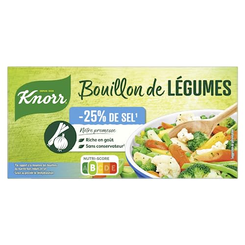  Knorr Bouillon Légumes Réduit En Sel, Riche en...