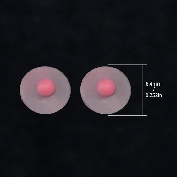 1/6 Scale Women Silicone Chest Patch Body Nipple Props 3 Pairs Set Big Bust Action Figure Body Doll, 1/6 Scale Female Action Figure Accessories