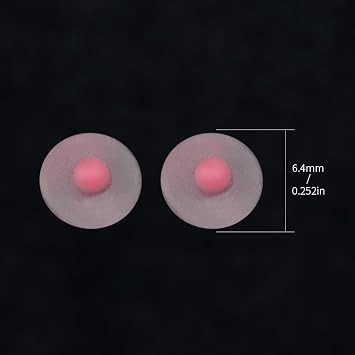 1/6 Scale Women Silicone Chest Patch Body Nipple Props 3 Pairs Set Big Bust Action Figure Body Doll, 1/6 Scale Female Action Figure Accessories