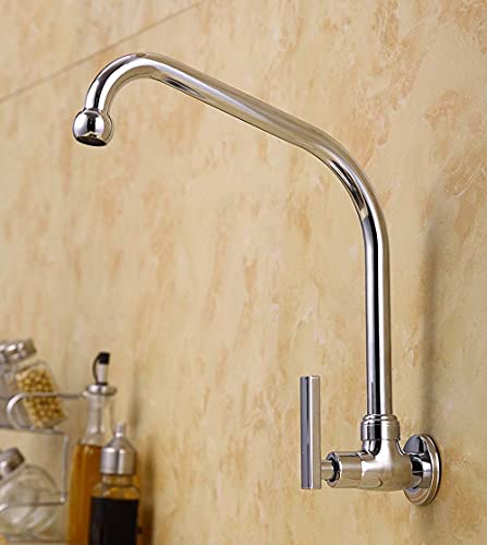 Robinet mural en bronze noble pour une robinetterie de cuisine durable