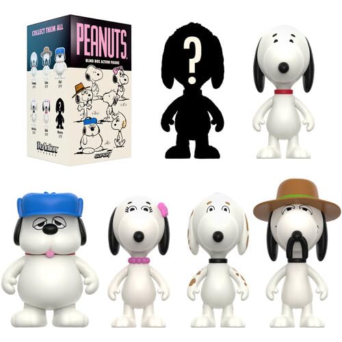 Snoopy's Siblings Blind Box Wave 10 Super7 figurine vinyle à collectionner Peanuts