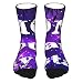 Chaussettes unisexes avec inscription « I Love You Mum » - 40 cm - Pour homme et femme - Noir, 1 noir, taille unique