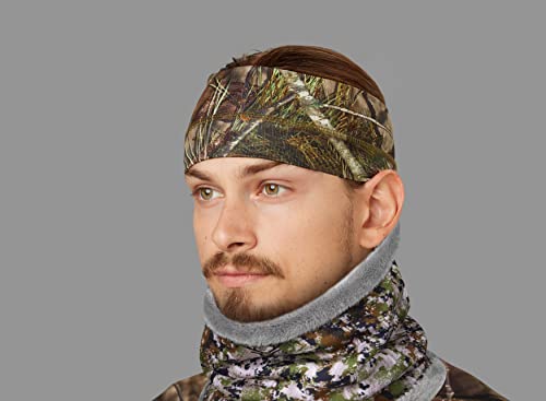 Huntarmor Stealth Hunter Neck Gaiter: Breathable Neck Hunting Gaiter, Men's Camo Stormproof Neck Gator, Comfortable Snow Cold Weather Neckwarmer, Outdoor Hunting Polar Warmer Fleece Neck Gaiters #TOP4