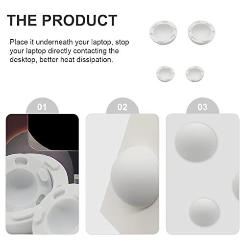 Soportes multiusos para laptop SEWACC 4 piezas miniatura 3