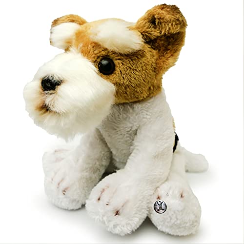 Foxterrier Kuscheltier Hund Fox Hund Terrier Plüschtier Schnuffelhund IDEFIX - Kuscheltiere*biz