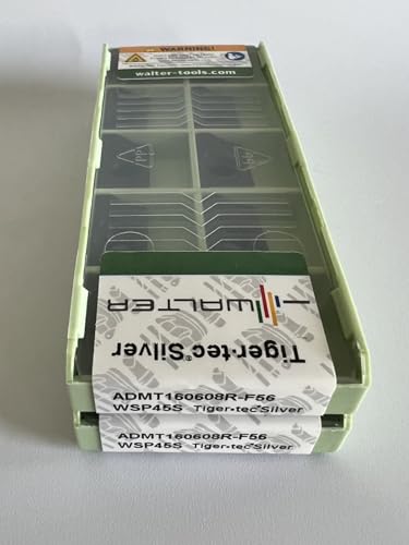 Lames carbure ADMT160608R-F56 rectifiées Walter Tools à haute résistance