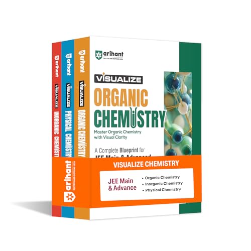 Image of Arihant Visualize Chemistry Complete 3-Book Combo for JEE Main & Advanced 2026-2027 | Organic, Inorganic & Physical | Concept Visualizers, Modular Theory & Exercises, PYQ Syncing & JEE Spotlight