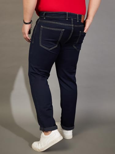 Image of Bigbanana Plus Size Men's Regular Fit Tinted Wash Jeans