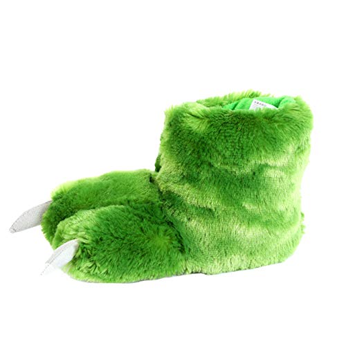 Funny Bear Paw Slippers Adult Monster Dino slippers for toddler Boys dinosaur slippers3