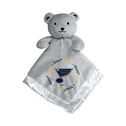 Image of Baby Fanatic Gray Security Bear - NHL St. Louis Blues - Officially Licensed Snuggle Buddy