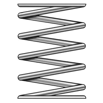Compress Spring, 1 1/4x0.072 in, Pk5