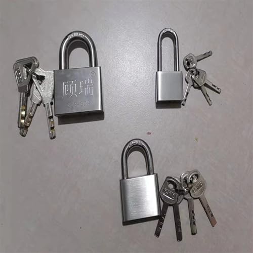 Cadenas solide en acier avec mécanisme d'attache de sécurité rétractable