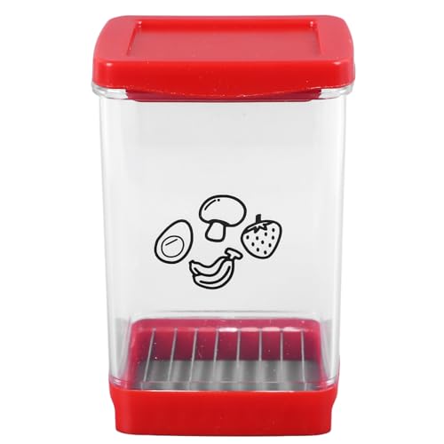 Coupe-fruits avec Lames en Acier Inoxydable, Coupe-fruitsEffort pour Légumes, œufs et Fraises