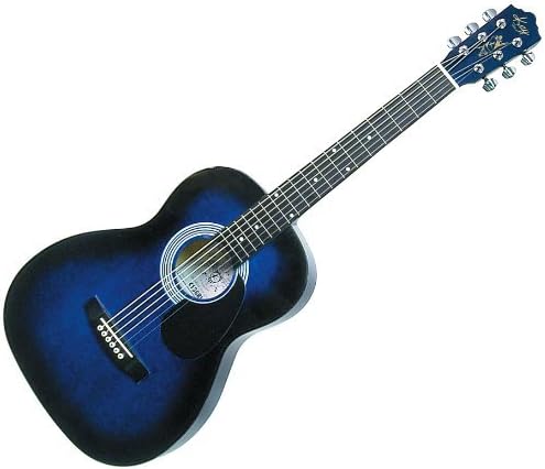 Kay Guitar K137BLS Acoustic 36-Inch Standard Steel String Guitar - Blue Burst