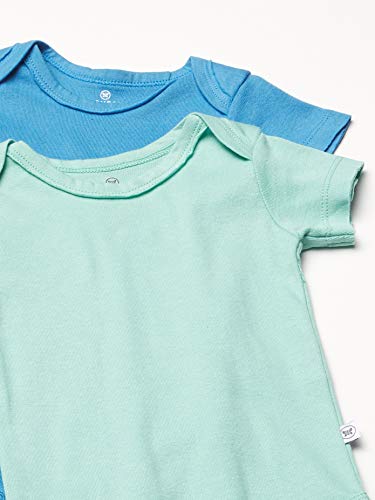 Image of HonestBaby Baby 10-Pack Organic Cotton Short Sleeve Bodysuits