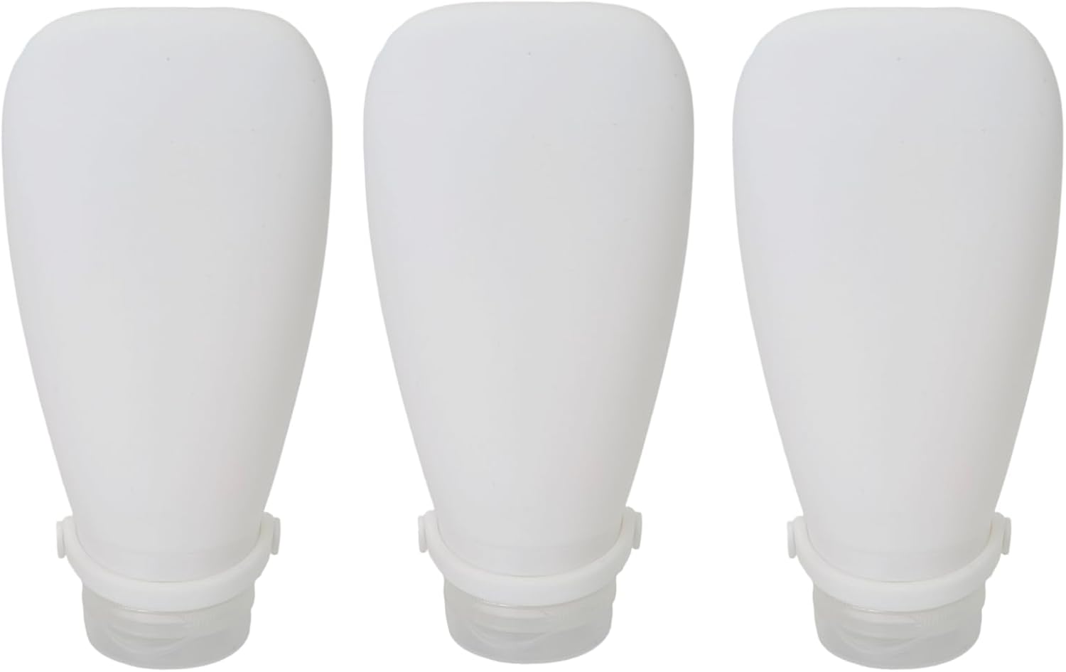 Q-FLA, and3 532087 Silicone Travel Bottle, Mayo 3.0 fl oz (90 ml), 06 Pastel Green, Set of 3, for Travel, Business Trips, Shampoo, Leak Proof, Travel Goods, Cosmetic Refill, Mini, Small Quantity