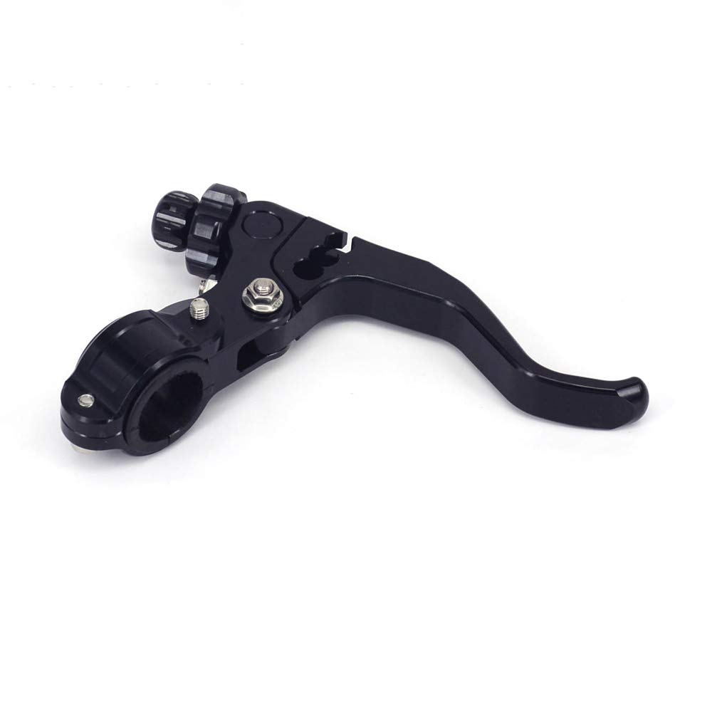 Leva Frizione Moto per Manubrio da 22 mm 7/8", Leva Cambio Moto Regolabile Universale per EXC CRF YZ SX DRZ PW KLX Dirt Bike Pit Bike Enduro Motocross Supermoto Street Sport Dual Sport Moto Nero