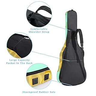 Housse de protection épaisse en éponge imperméable pour guitare acoustique, électrique, basse, guitare classique… - Les Beatles, Paul McCartney, John Lennon, RIngo Starr, George Harrison Housse de protection épaisse en éponge imperméable pour guitare acoustique, électrique, basse, guitare classique… – Image 3