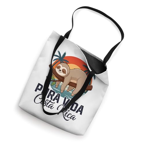 Pura Vida Sloth Costa Rica Family Vacation Tropical Beach Tote Bag miniatura 2