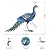 chisheen Metal Peacock Statue Garden Decor Yard Art Sculpture Outdoor Decoration for Lawn,Patio,Backyard,Housewarming Birthday Gifts for Women,Mom,Grandma