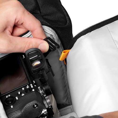 Lowepro Fastpack BP 250 AW III Mirrorless DSLR Camera Backpack - QuickDoor Access and 13 Inch Laptop Compartment DSLR accessories- Camera Bag Backpack for Mirrorless or DSLR - 300D Ripstop - Black