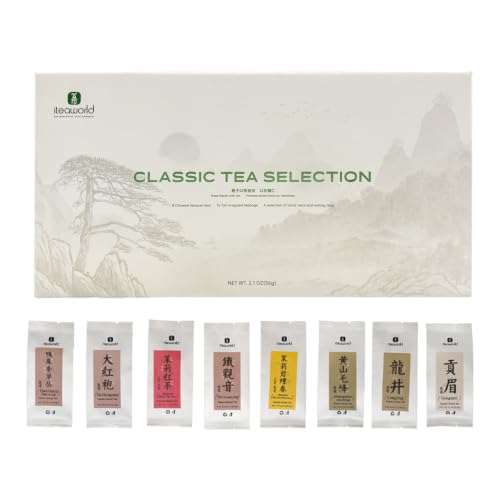 iTeaworld 8-Flavor Chinese Tea Sampler