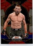 2023 Panini Select Red and Blue #4 Dustin Jacoby Light Heavyweight Concourse Official MMA/UFC Trading Card in Raw (NM or better) Condition