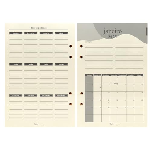 Agenda Diária 2025 190-R Raffai Couros