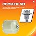 Canamax WH49X10042 Washer Agitator Coupling Kit - Compatible with GE & Hotpoint Washers - Replaces AP3964635 1195917 175D2846P001 WH02X10037 WH02X1200 WH2X10037 WH2X1200