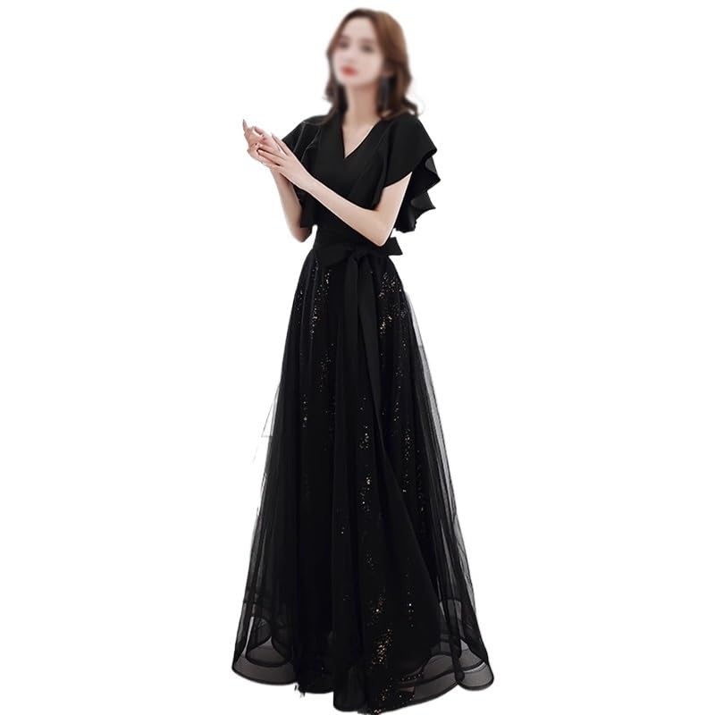 amazon black graduation dress Deluxe Black Bachelors Graduation Gown main image 1