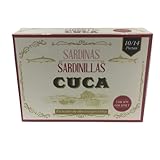 conservas cuca boiro Entre 10 y 14 piezas por lata Sardinillas en Aceite de Oliva Virgen Extra Cuca - Lata de 115 gramos - 10 - 14 piezas por lata - Edición Gourmet - Sin Gluten - Sin Lactosa (Caja 1380 gr)