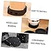 Angoily 4pcs Non- Furniture Feet Pads -skid Lifting Mats for and Noise Reduction Use for Appliances Black Design