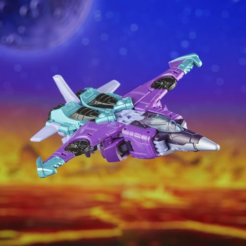 Transformers Legacy United Deluxe Class Cyberverse Universe Slipstream, 5.5-inch Converting Action F