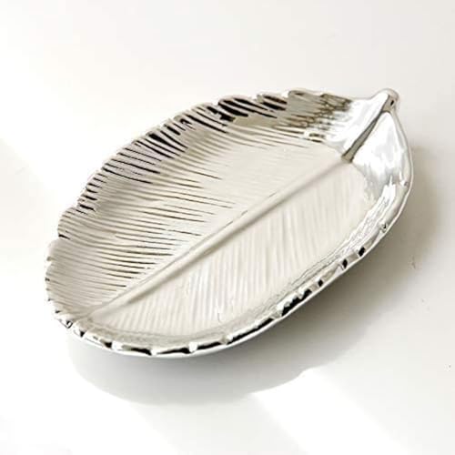 Silver Leaf Plate