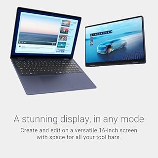 Dell 16 Plus 2-in-1 Laptop Copilot+ PC db06250 16.0-inch 16:10 2.5K (2560 x 1600) Touch HDR 600, Intel Core Ultra 7 Series 2, Intel Arc Graphics, 16GB RAM, 1TB SSD, FHD Camera, Windows 11 Home - Blue