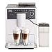 Melitta Caffeo CI E970-101 Kaffeevollautomat | mit Milchbehälter | Zweikammern-Bohnenbehälter | One Touch Funktion | 15 Bar | Automatische Reinigungsprogramme | Silber