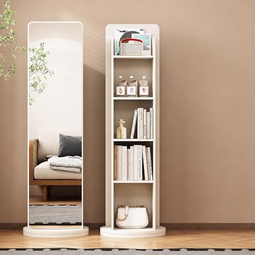 HARSETTI Full Length Mirror Cabinet With Stand