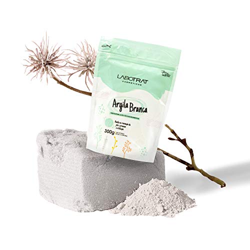 Argila Branca Tratamento de Beleza Corpo e Rosto 300g