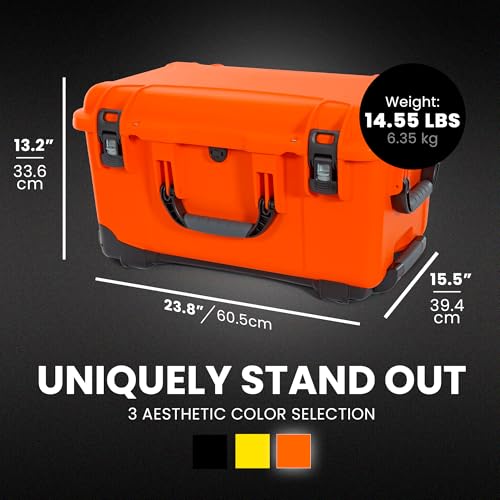 Maleta rígida para cámara NANUK 938 Pro color Naranja miniatura 5