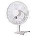 Fine Elements COL1248 15 cm, 2 ustawienia prędkości, przełącznik obrotowy, podstawa, przenośny wentylator z klipsem do domu / biura - biały, jeden rozmiar