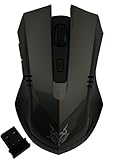 2.4Ghz Ratón Inalámbrico Ratón Óptico con Receptor USB Nano,3 niveles de DPI con receptor inalámbrico USB