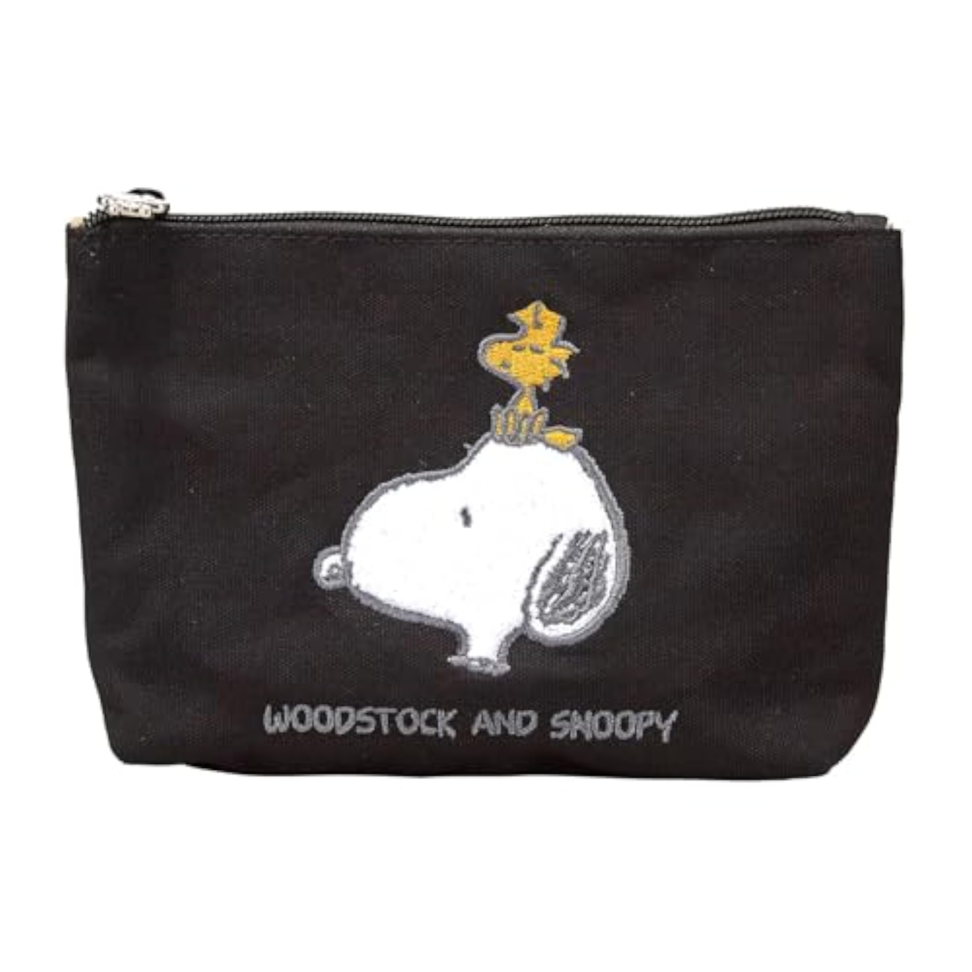 Snoopy Canvas Multi-Pouch, Black
