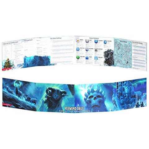 Dungeons & Dragons - Icewind Dale: Rime of the Frostmaiden DM Screen Cover